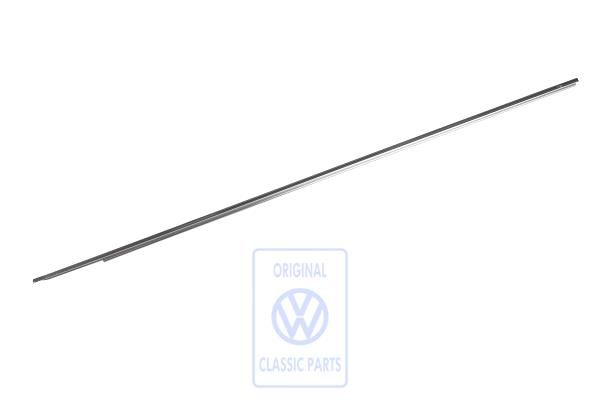Volkswagen Golf 1 (17) raamschachtlijst - rechtsachter, verchroomd