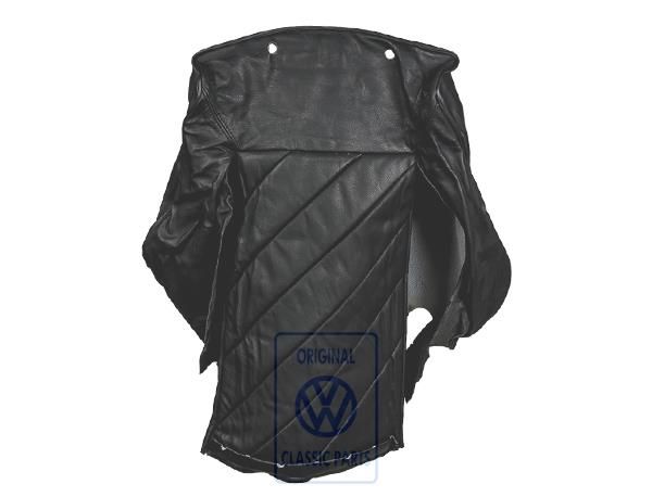 Volkswagen Golf 1 (17) rugleuningbekleding leer - voor, zwart