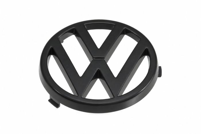 Volkswagen Golf 2 (1G), Jetta (A2), Polo 2 (Type 86C) logo - satijnzwart