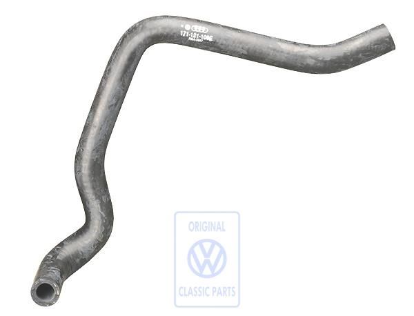 Volkswagen koelmiddelslang expansievat naar waterpijp (JB, EM, EG)