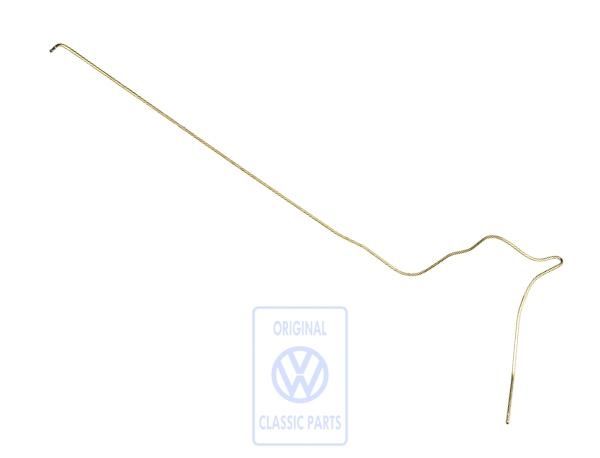 Volkswagen brandstofretourleiding filter naar tank (diesel)