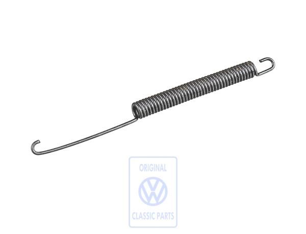 Volkswagen trekveer trommelrem - boven