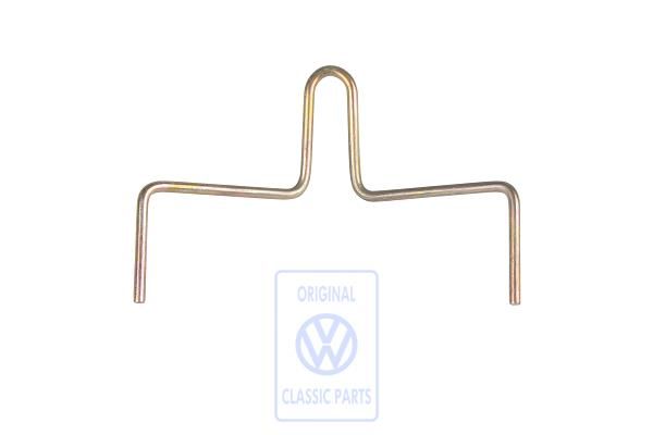 Volkswagen geleideveer zwevende remklauw