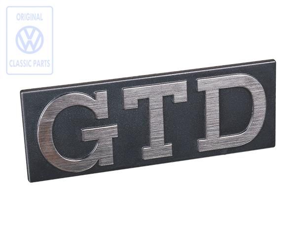 Volkswagen embleem GTD