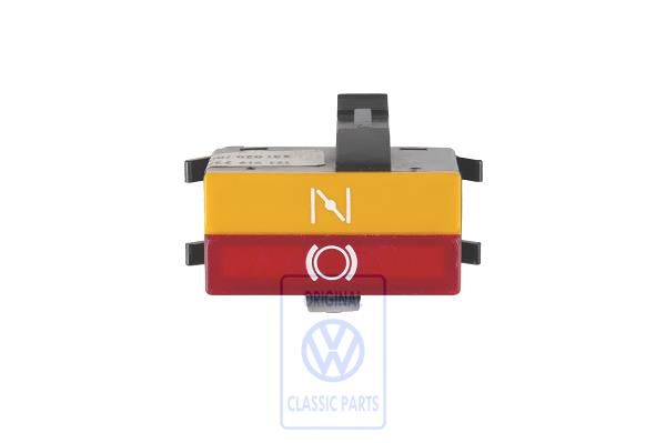 Volkswagen controlelamp choke, remsysteem en handrem - rechtsgestuurd