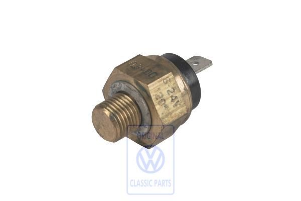 Volkswagen temperatuurschakelaar 120 °C M10x1 - zwart