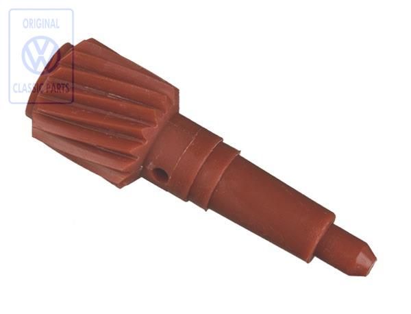 Volkswagen aandrijftandwiel snelheidsmeter 15-tands - rood