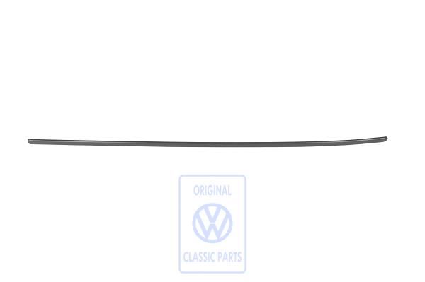 Volkswagen smalle sierlijst achterzijpaneel - zwart