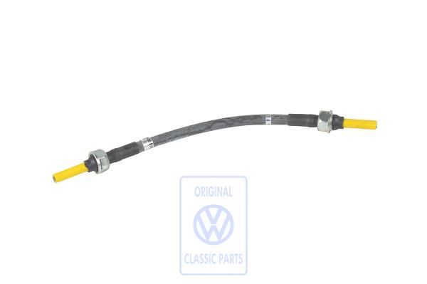 Volkswagen Transporter T2 bobinekabel naar stroomverdeler - schroefaansluiting