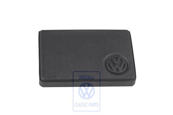 Volkswagen claxonknop - satijnzwart