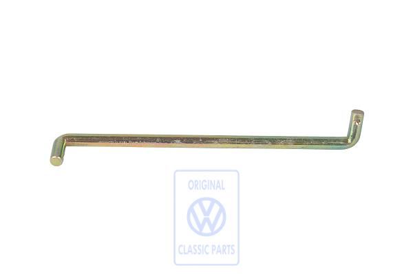 Volkswagen schakelstang - voor