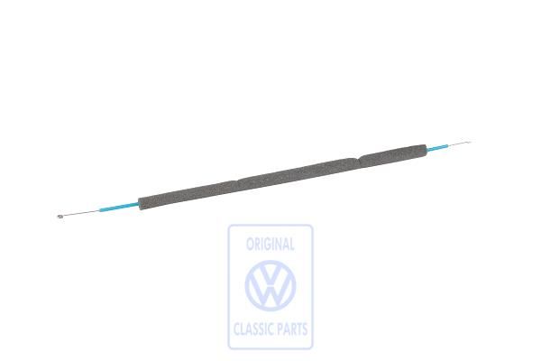 Volkswagen temperatuurregelklepkabel 605 mm - blauw