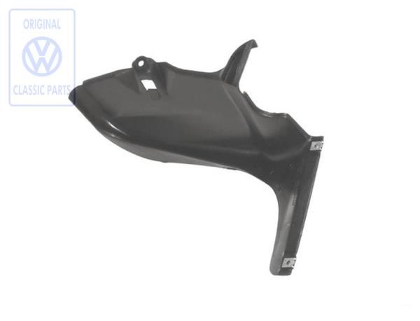 Volkswagen V-snaarafdekking - onder (benzinemotor)