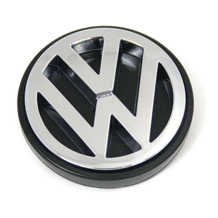 Volkswagen Golf 2 (1G), Jetta (A2) logo - chroom