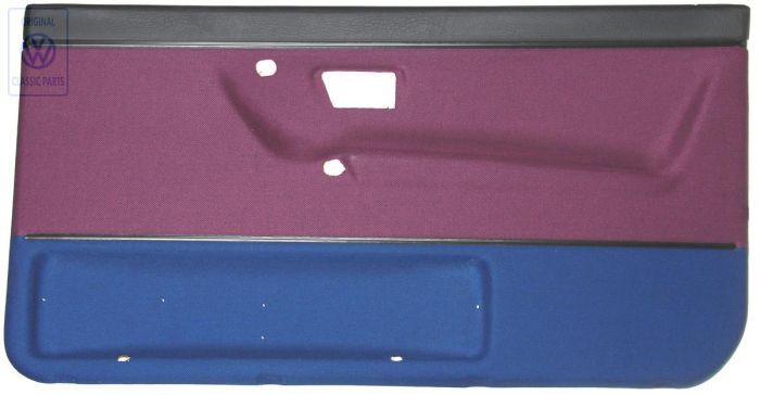 Volkswagen deurbekleding 2-deurs - rechtsvoor, violetblauw
