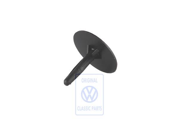 Volkswagen clip voor gevormde hemelbekleding - satijnzwart