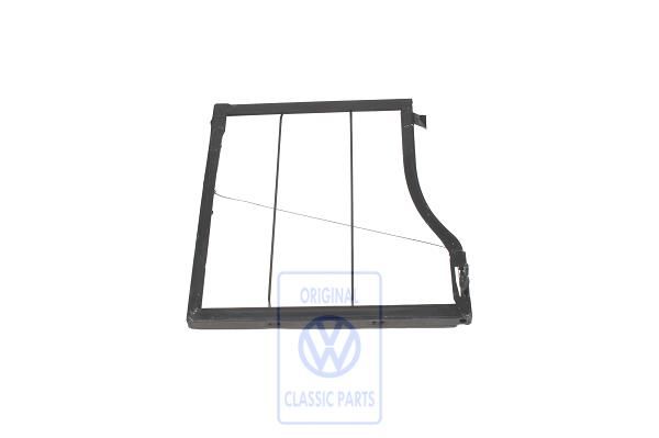 Volkswagen rugleuningframe achterbank - links