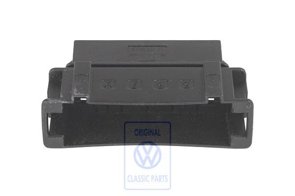 Volkswagen Golf 3 (1H) vlakcontactbehuizing 12-polig