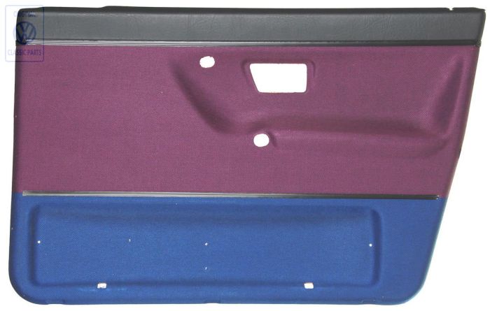 Volkswagen deurbekleding 4-deurs - rechtsvoor, violetblauw