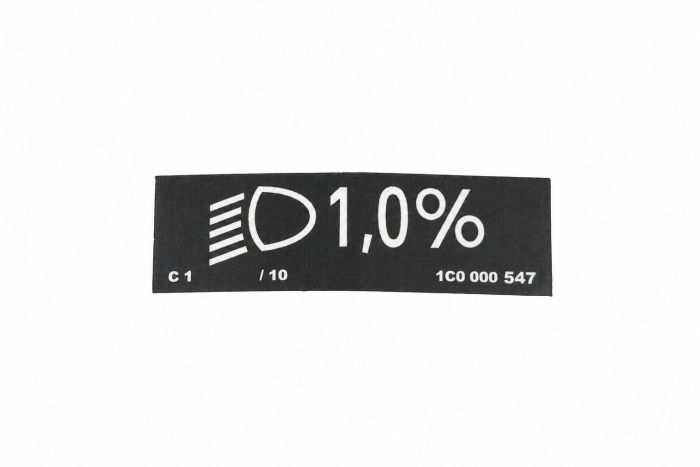 Volkswagen New Beetle (9C) sticker voor
