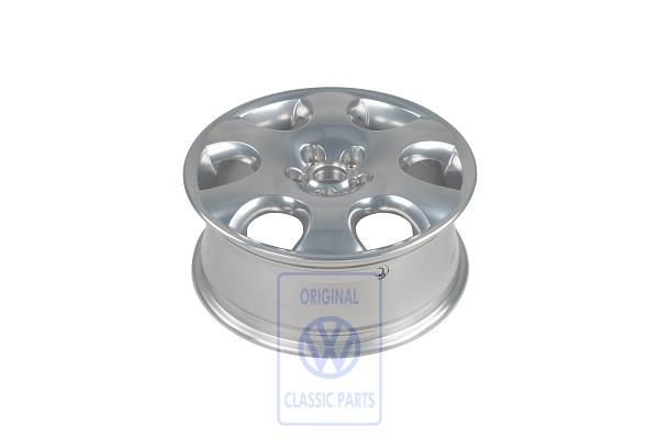Volkswagen New Beetle (9C) lichtmetalen velg 6,5Jx16 ET43 5x100 - chroomkleurig