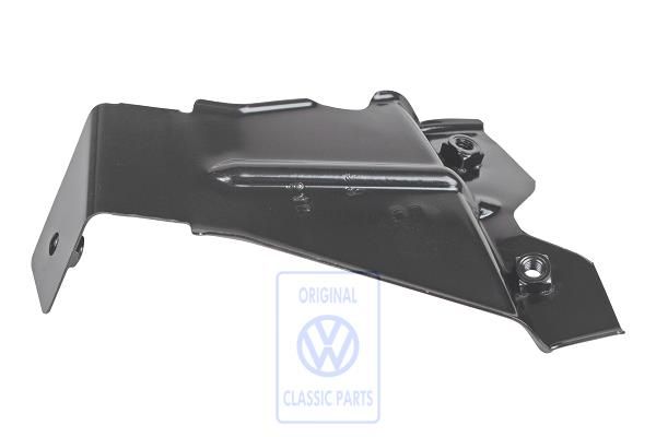 Volkswagen New Beetle (9C) bevestigingsplaat voorbumper - rechts