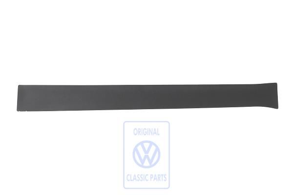 Volkswagen New Beetle (9C) instapbeschermfolie - links, satijnzwart