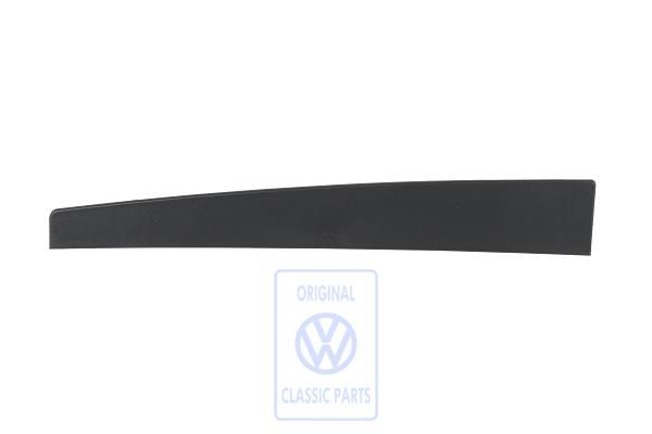 Volkswagen New Beetle (9C) afdekking glazen schuifdak - rechtsboven, satijnzwart