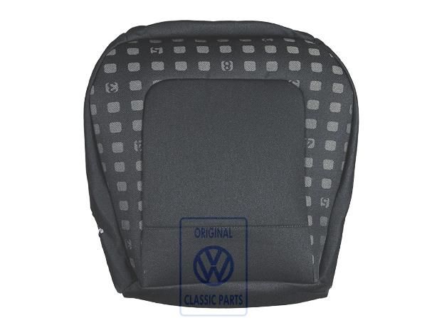 Volkswagen New Beetle (9C) stoffen stoelbekleding voor - zwart