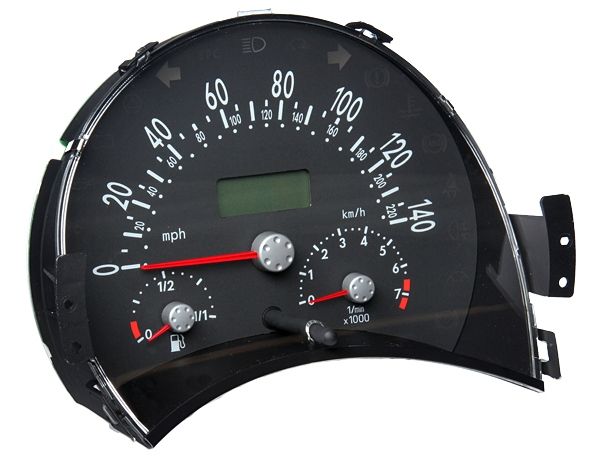 Volkswagen New Beetle (9C) instrumentenpaneel 140 mph (AQY)