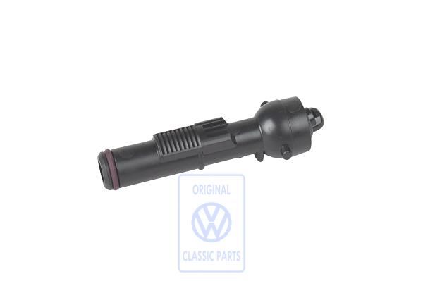 Volkswagen New Beetle (9C) sproeierhouder koplampreiniging - links