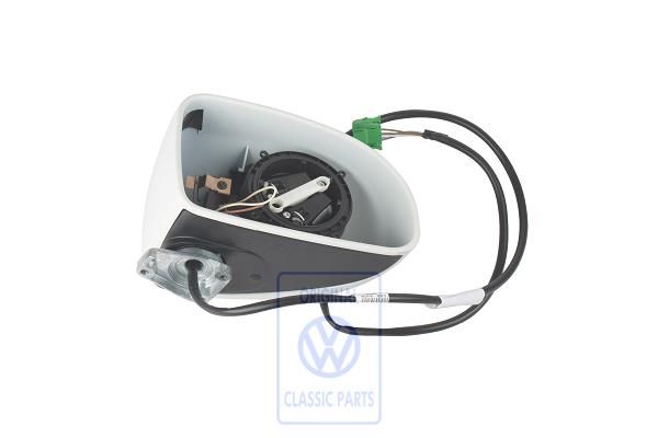 Volkswagen New Beetle (9C) buitenspiegelhouder rechts met elektrische verstelling