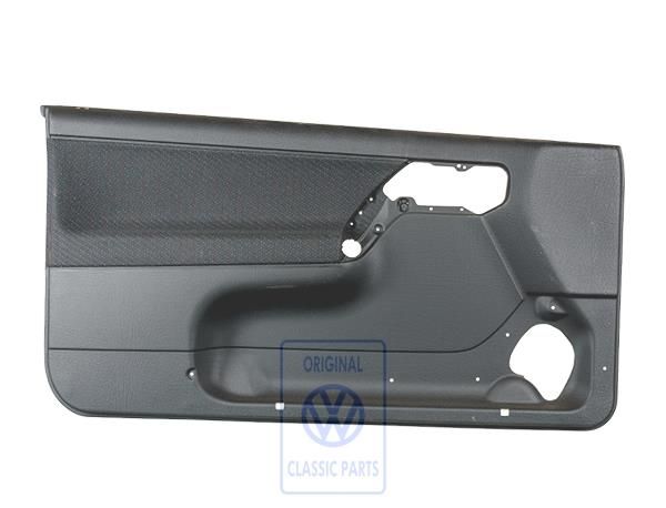 Volkswagen Golf 3 (1H) deurbekleding - links, zwarte stof
