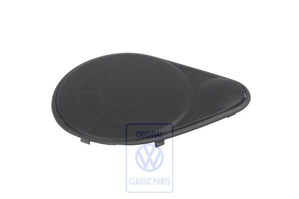 Volkswagen Golf 3 (1H) luidsprekerrooster links - zwart