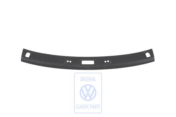 Volkswagen Golf 3 (1H) voorruitframebekleding boven - satijnzwart