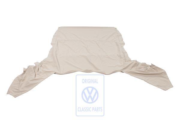 Volkswagen Golf 3 (1H) hemelbekleding cabriokap - lichtbeige