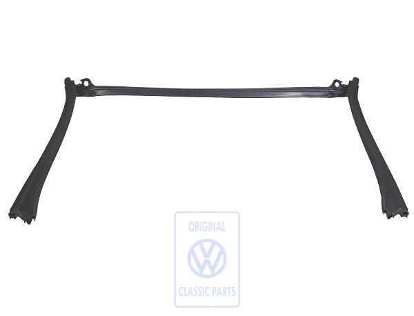 Volkswagen Golf 3 (1H) afdichting voorruitframe - satijnzwart,