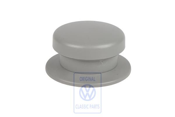Volkswagen Golf 3 (1H) drukknop bovendeel - flanelgrijs