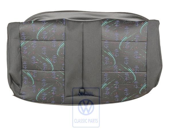 Volkswagen Golf 3 (1H) rugleuningbekleding achterbank stof/kunstleer - zwart