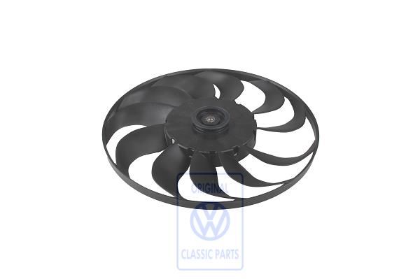 Volkswagen ventilatorwiel met lager - dubbel, 52 mm
