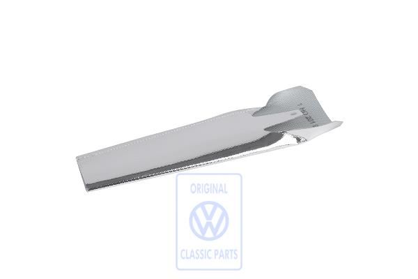 Volkswagen warmtebescherming brandstofleiding
