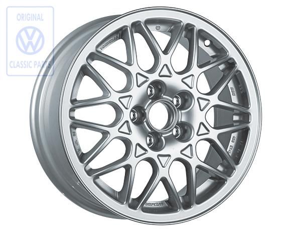 Volkswagen Golf 3 (1H) lichtmetalen velg BBS 6,5Jx15 H2 ET43 5x100 - chroom