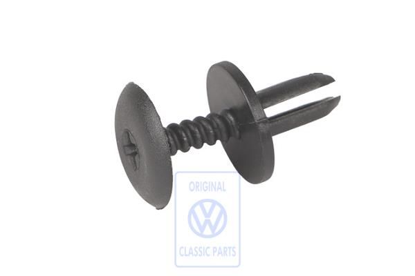 Volkswagen clip - satijnzwart