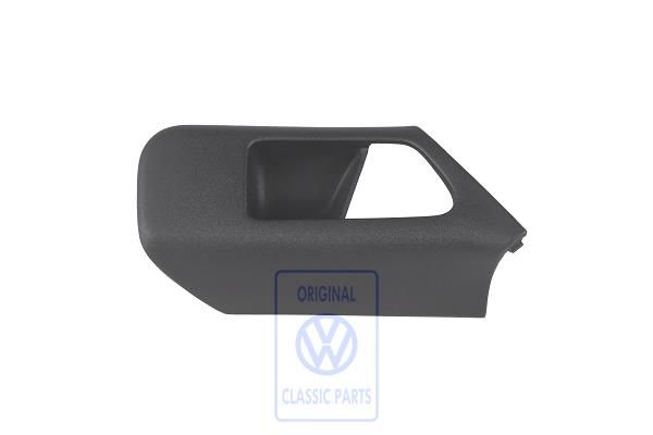 Volkswagen Golf 3 (1H) afdekking deuropener - rechts, satijnzwart