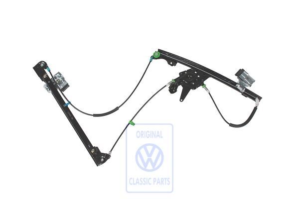 Volkswagen Golf 3 (1H) elektrisch raammechanisme zonder motor - rechtsvoor