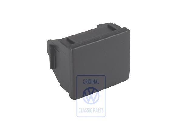 Volkswagen Golf 3 (1H) blindplaat - satinzwart