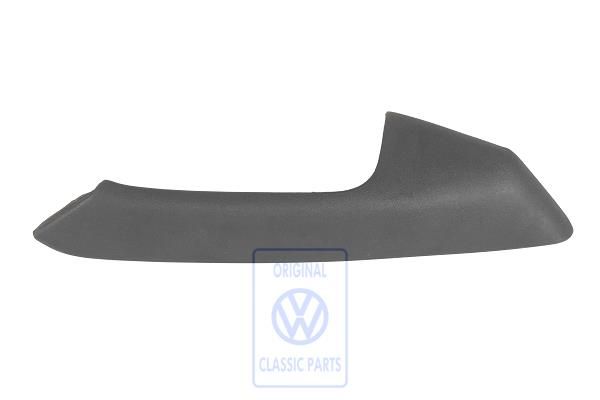 Volkswagen Golf 3 (1H) afdekking deurhandgreep voor - links, satijnzwart