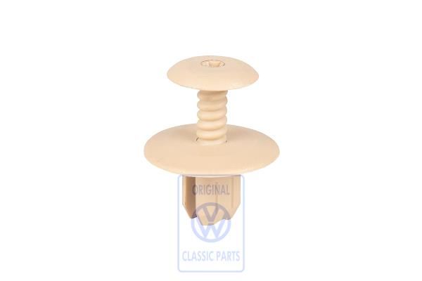Volkswagen Passat B5 (3B) clip voor bagageruimtebekleding - zonbeige