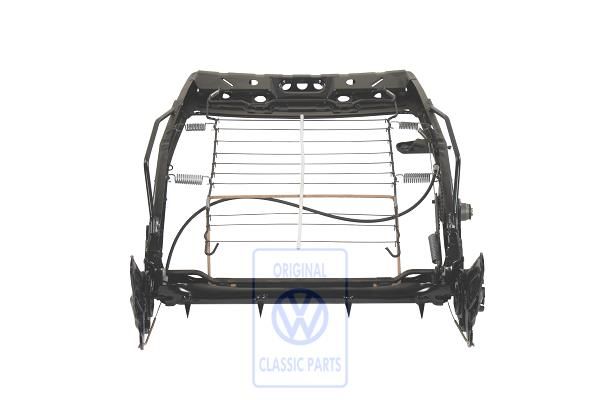Volkswagen rugleuningframe met verstelling - links