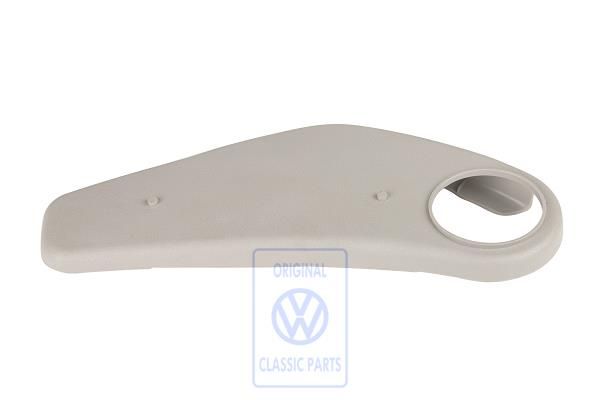 Volkswagen Golf 3 (1H) stoelbekleding rechtsbuiten met opening - kiezel